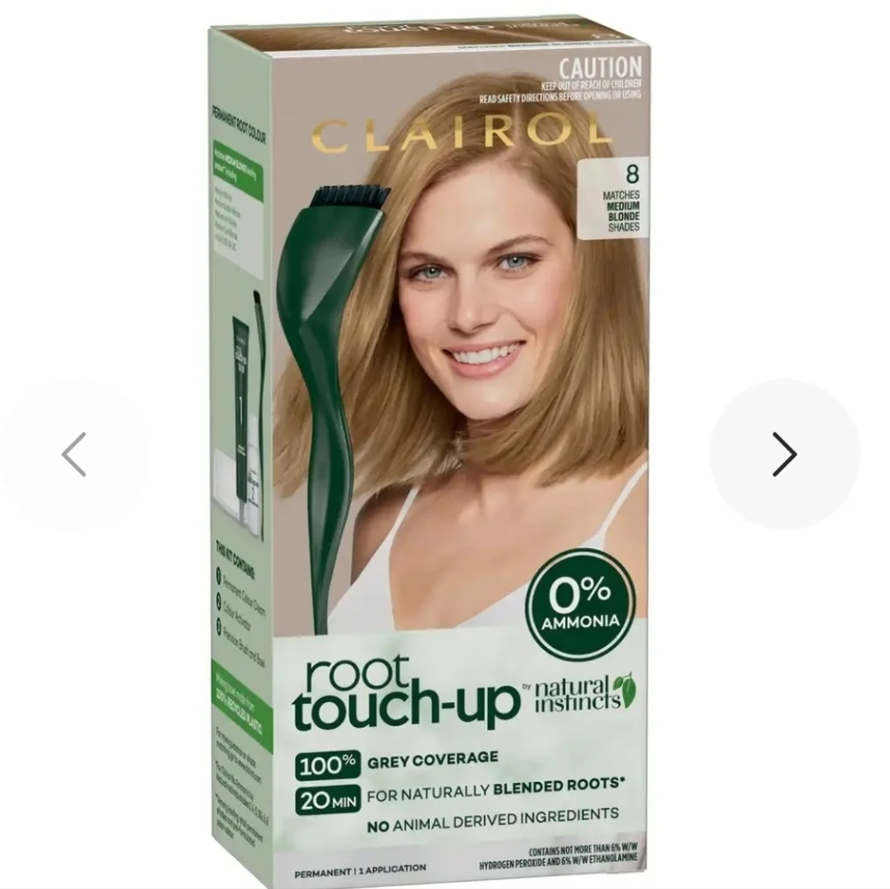 Clairol Root Touch-Up Hair Color - 8 Medium Blonde New